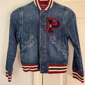 Polo by Ralph Lauren Kids Denim Jacket with Red Logo